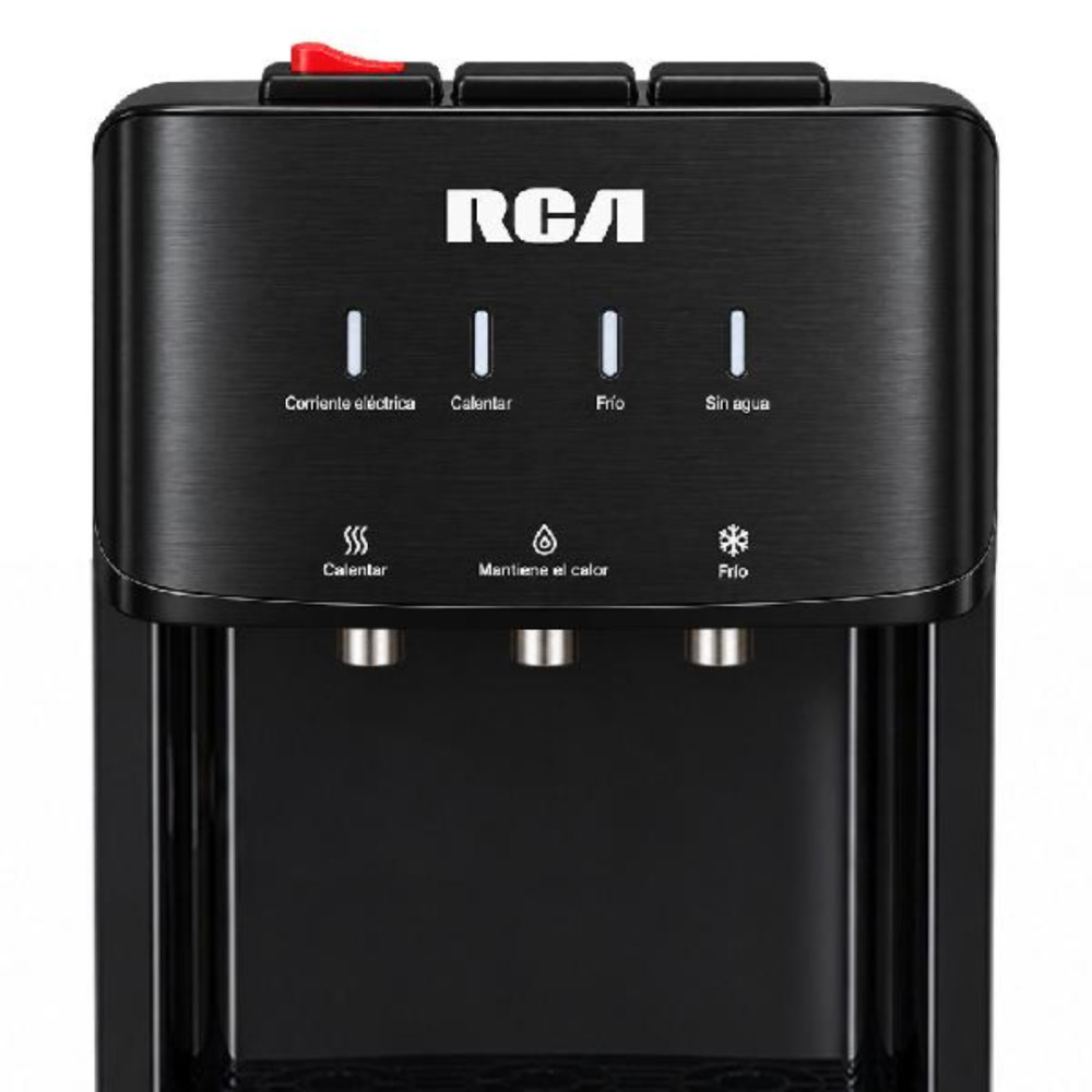 Dispensador de Agua Negro RCA | HWD-316LBB | Botellón Oculto modelo HWD-316LBB cómpralo en Mi Bodega Ec