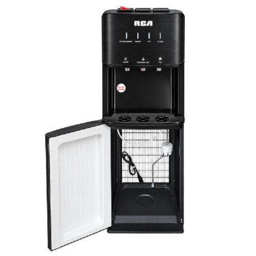 Dispensador de Agua Negro RCA | HWD-316LBB | Botellón Oculto modelo HWD-316LBB cómpralo en Mi Bodega Ec