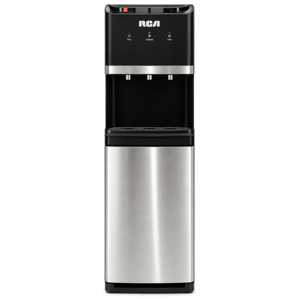 Dispensador de Agua Negro RCA Silver | HWD-318LBB | Botellón Oculto modelo HWD-318LBB cómpralo en Mi Bodega Ec