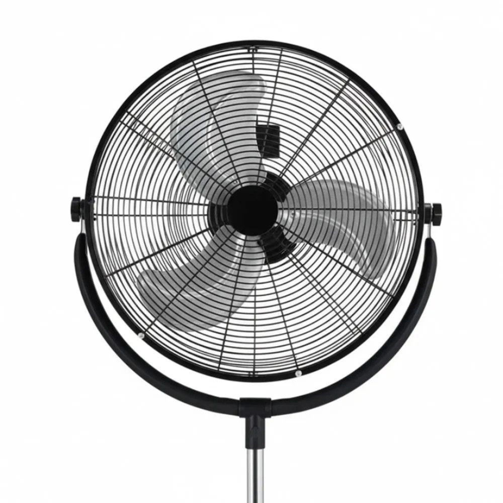 Ventilador Industrial Negro Smc | SMCVNI20PB1 | Pedestal modelo SMCVNI20PB1 cómpralo en Mi Bodega Ec