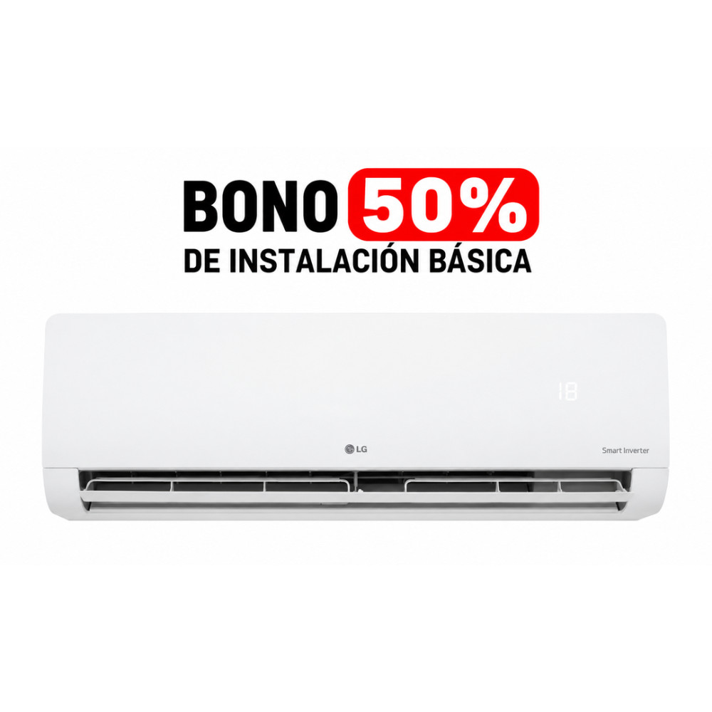 Aire Acondicionado LG | 24000 BTU Jetcool Smart Inverter | Split modelo VX242CL31-UE cómpralo en Mi Bodega Ec