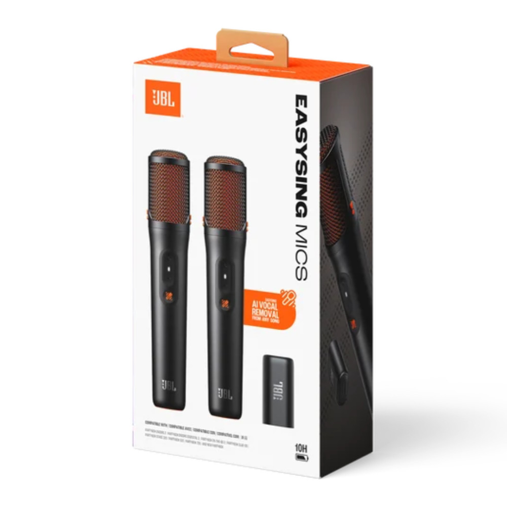 Micrófonos Inalámbricos JBL EasySing Karaoke con IA | JBLEASYSINGMICSAM modelo JBLEASYSINGMICSAM cómpralo en Mi Bodega Ec