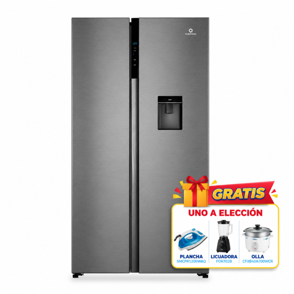 Refrigeradora Indurama RI7568D| 568 Lt. | Side By Side modelo RI-7568D cómpralo en Mi Bodega Ec