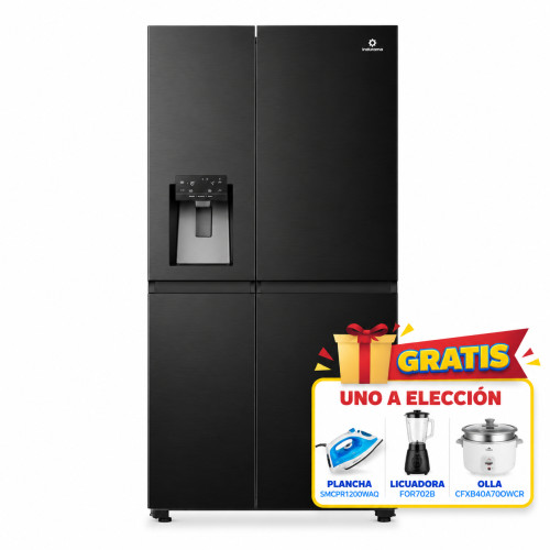 Refrigeradora Indurama RI790NE | 669 Lt. | Side By Side modelo RI-790NE cómpralo en Mi Bodega Ec