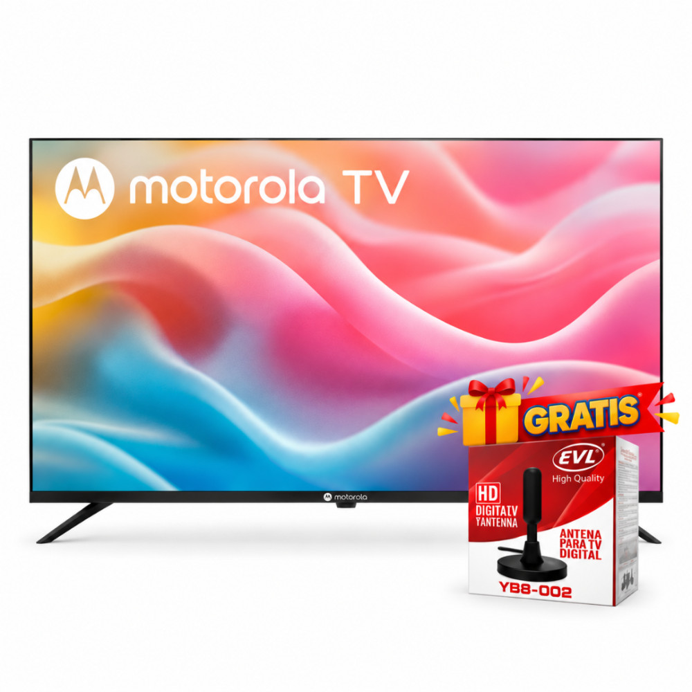 Televisor Motorola 55MGFUHD 55'' | Led 4K UHD modelo 55MGFUHD cómpralo en Mi Bodega Ec