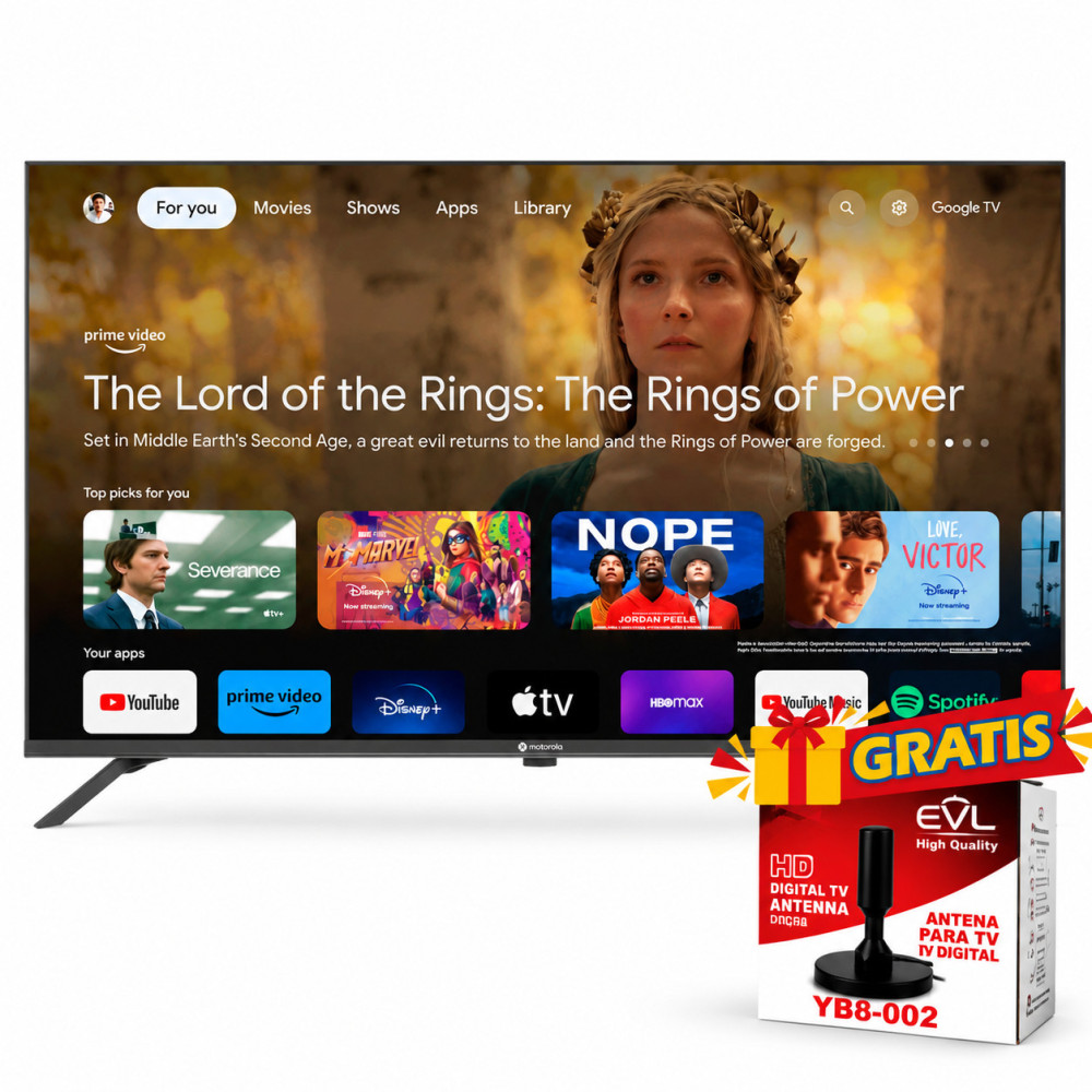Televisor Motorola 43MKNFHD 43” | Led FHD modelo 43MKNFHD cómpralo en Mi Bodega Ec
