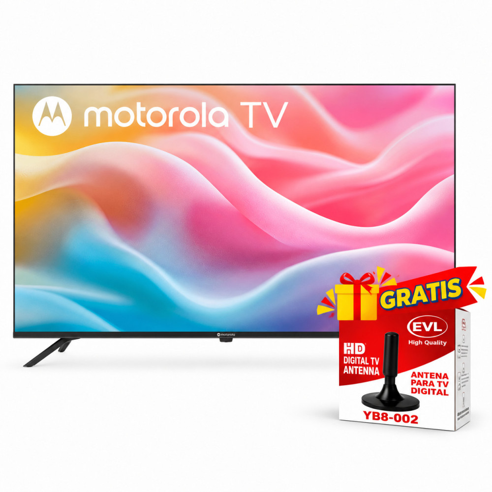Televisor Motorola 50MNUHD 50'' | Led 4K UHD modelo 50MNUHD cómpralo en Mi Bodega Ec