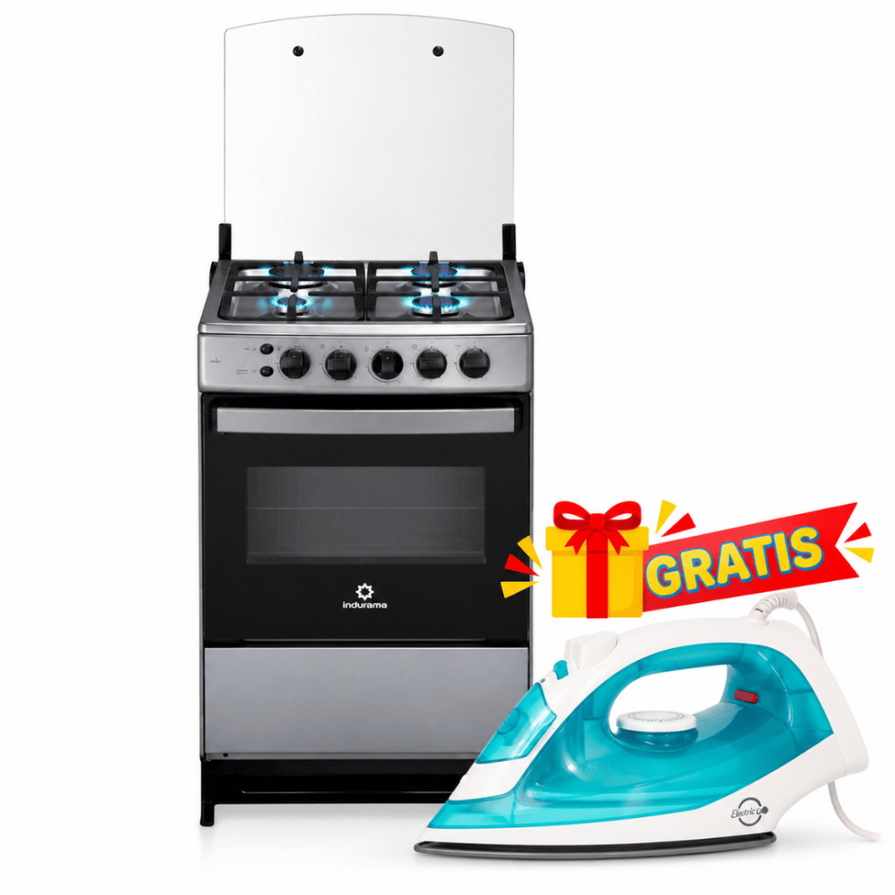 Cocina a Gas Indurama Cádiz  | 4 Hornillas | Spazio Plus modelo CADIZ-SPZ cómpralo en Mi Bodega Ec