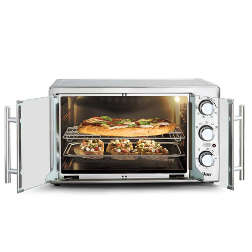 Horno y Freidora de Aire Oster 42Lt. | French Door modelo TSSTTVFDMAFNS-013 cómpralo en Mi Bodega Ec