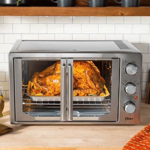 Horno y Freidora de Aire Oster 42Lt. | French Door modelo TSSTTVFDMAFNS-013 cómpralo en Mi Bodega Ec