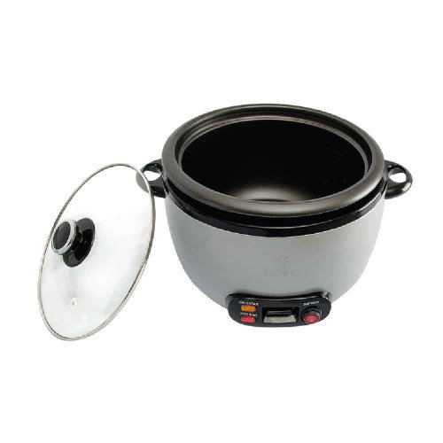 INDURAMA | OLLA ARROCERA CAPACIDAD DE 1.8 LITROS | CROMADA CON VAPORERA modelo OAI-BC18 cómpralo en Mi Bodega Ec