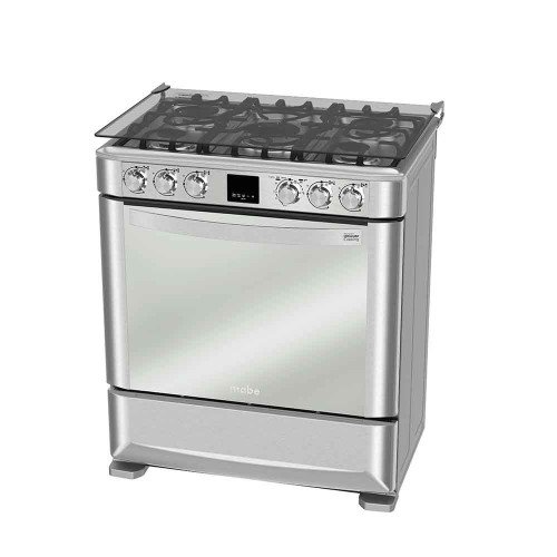Cocina a Gas Mabe EM7670FX0 | 5 Hornillas | Encendido Luz en Horno 76 cm modelo EM7670FX0 cómpralo en Mi Bodega Ec