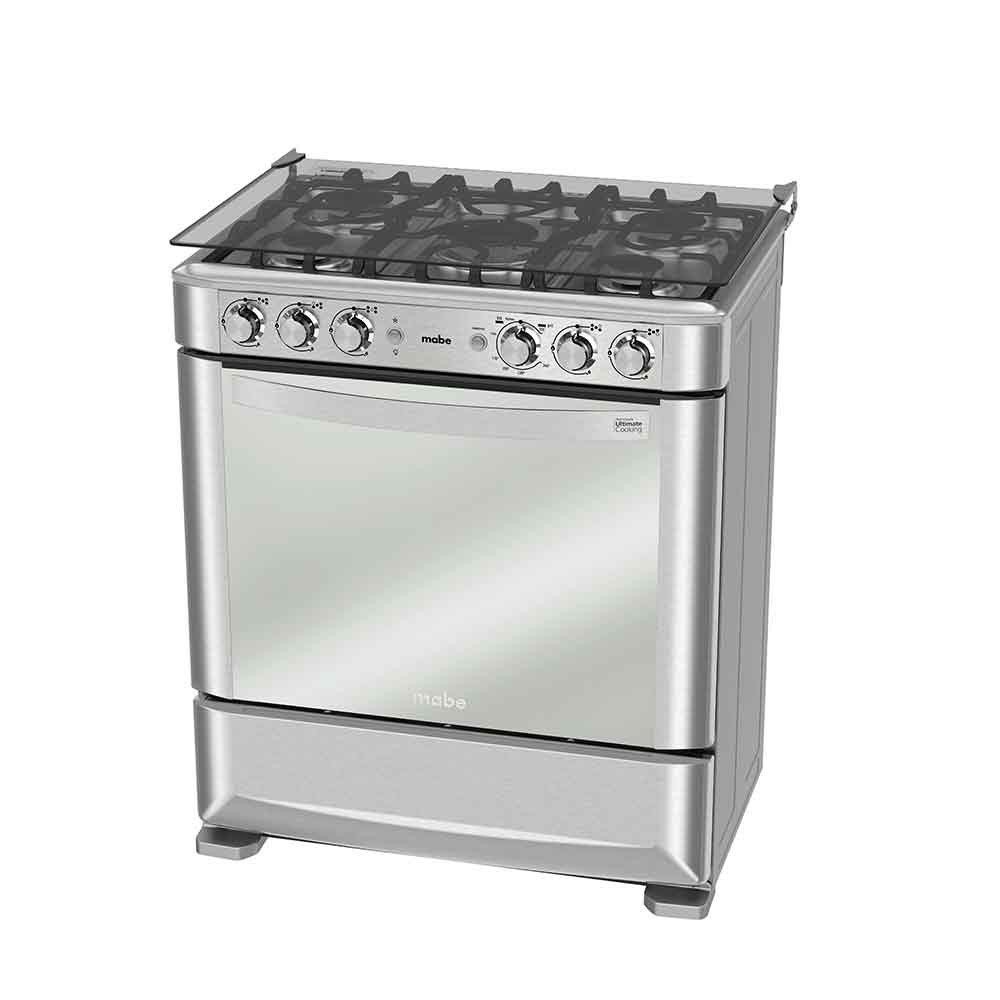 Cocina a Gas Mabe EM7640FX0 | 5 Hornillas | Grill Luz en Horno | Parrilla de Hierro 76 cm Cocina a Gas Mabe EM7640FX0 | 5 Hornillas | Grill Luz en Horno | Parrilla de Hierro 76 cm