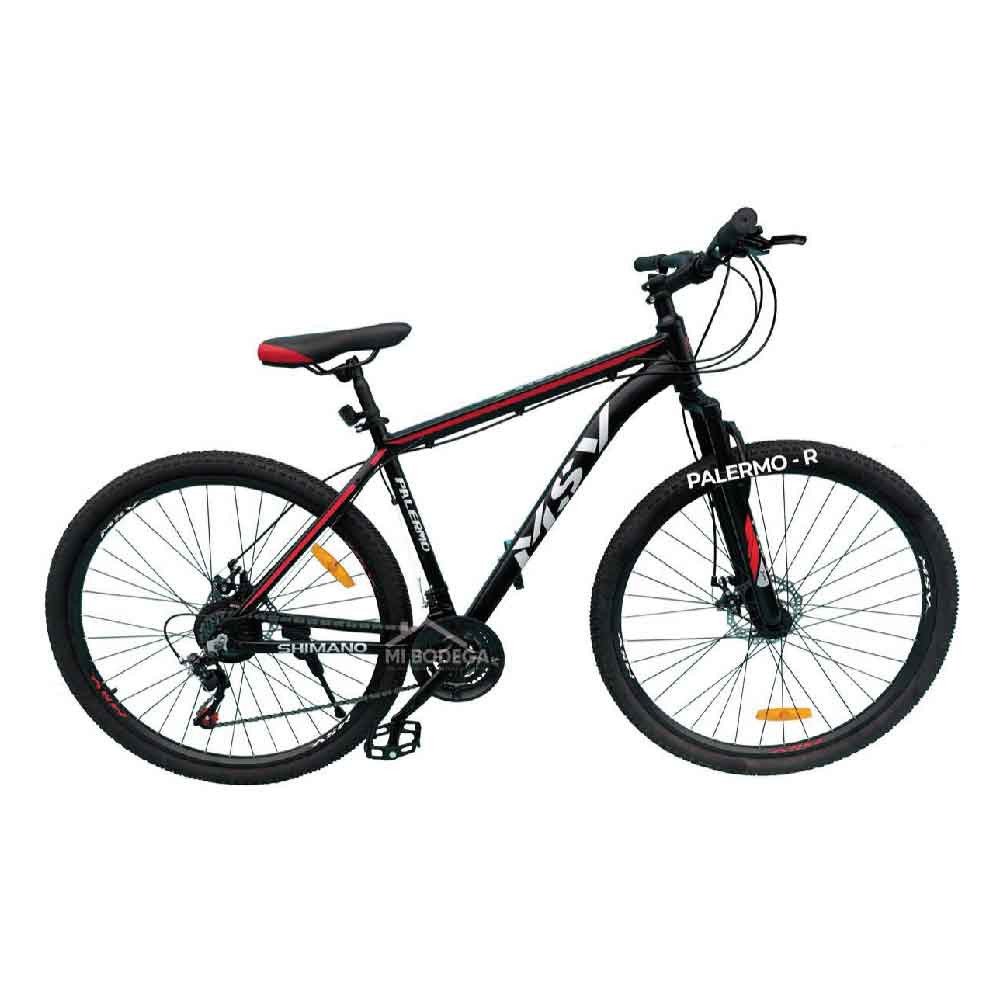 Msv Bicicleta Aro 29 Palermo Negro/Rojo / Palermo-R modelo PALERMO-R cómpralo en Mi Bodega Ec