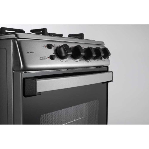 Cocina a Gas Indurama Bilbao | 4 Hornillas |Spazio Plus modelo BILBAO-SPZ cómpralo en Mi Bodega Ec