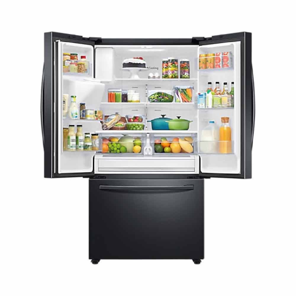 Refrigeradora Samsung French Door RF27T5501B1-ED | 614 Lt. | Family Hub, Smart Things, SpaceMax modelo RF27T5501B1-ED cómpralo en Mi Bodega Ec