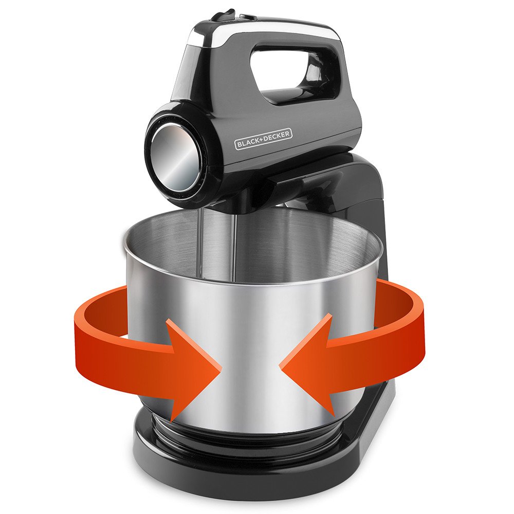 BLACK & DECKER | BATIDORA PEDESTAL Y MANUAL 5Vl