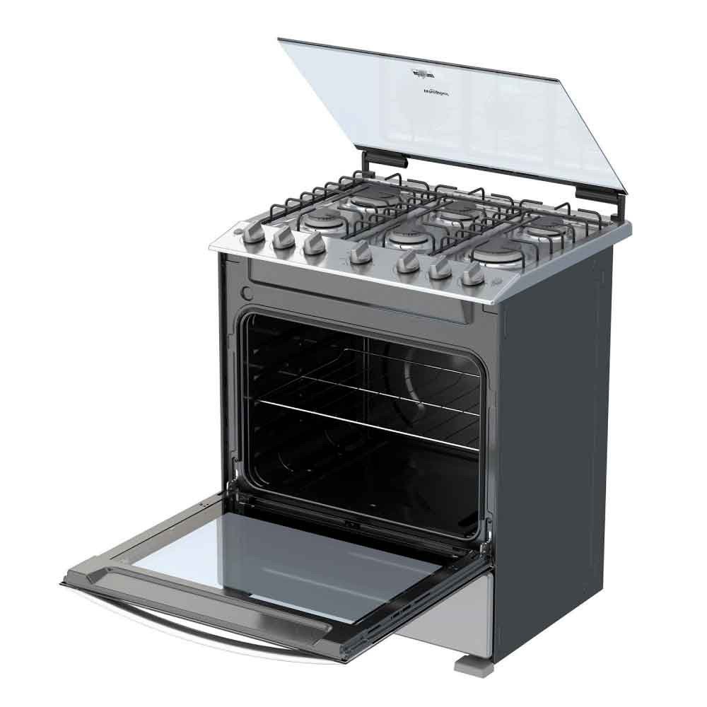 Cocina a Gas Whirpool LWFR3310D | 6 Hornillas | Encendido Luz 30" Silver modelo LWFR3310D cómpralo en Mi Bodega Ec