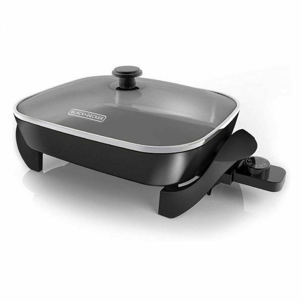BLACK & DECKER | SARTEN ELÉCTRICO 1200W ANTIADHERENTE modelo SK1212B cómpralo en Mi Bodega Ec