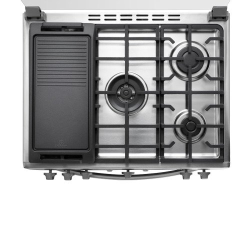 Cocina a Gas Indurama Turin Zafiro | 5 Hornillas | MaxGrill modelo TURIN-ZFO cómpralo en Mi Bodega Ec