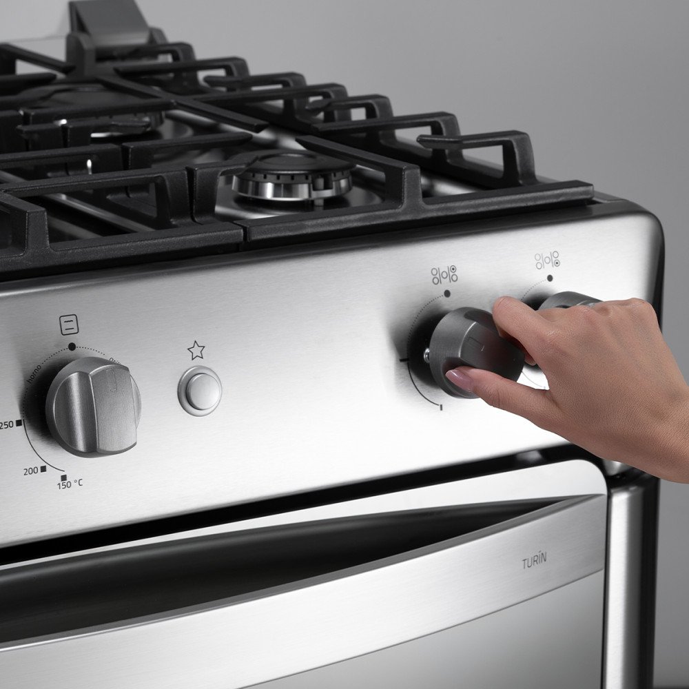 Cocina a Gas Indurama Turina Zfo | 5 Hornillas | 30" Cocina a Gas Indurama Turina Zfo | 5 Hornillas | 30"