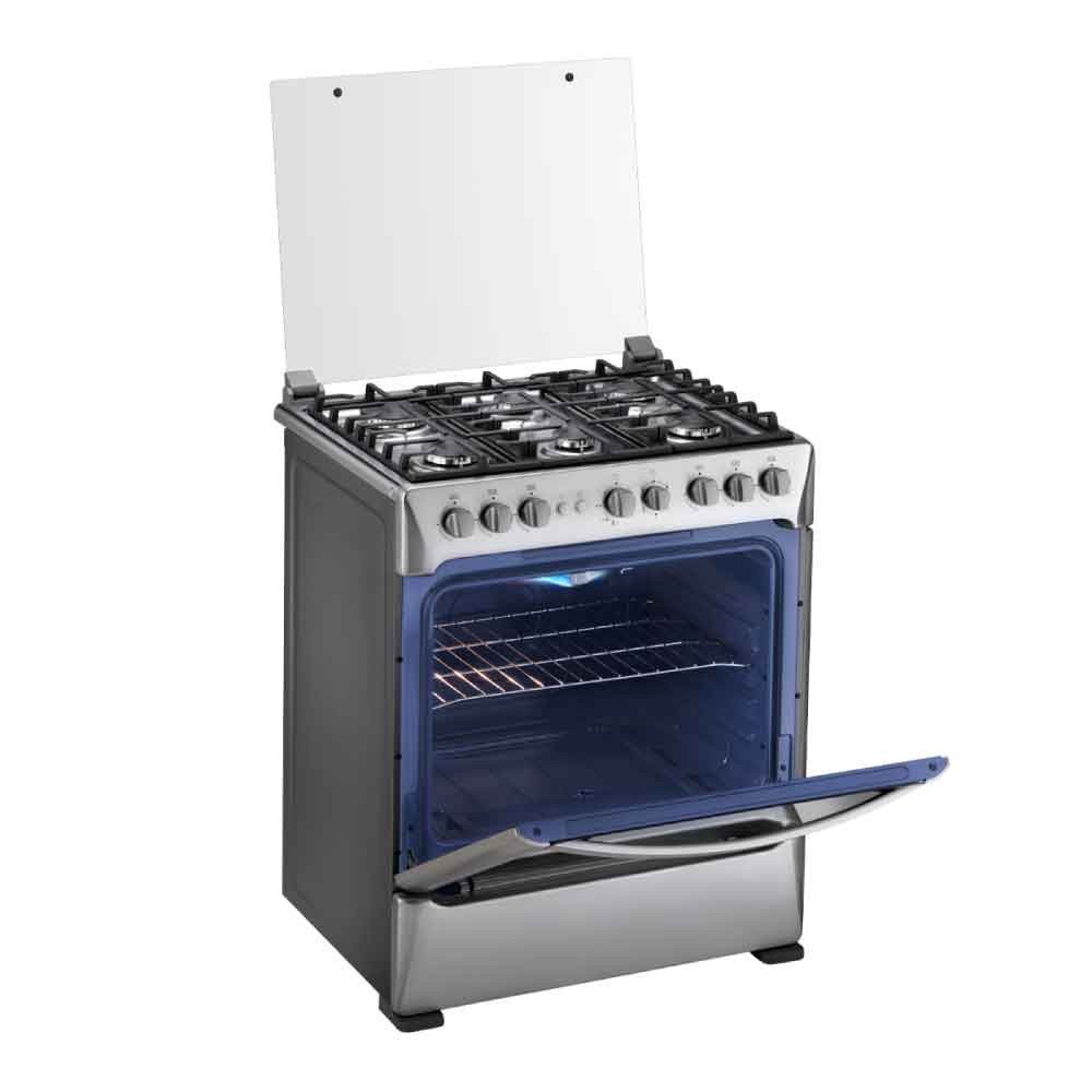 Cocina a Gas Indurama Galicia Zafiro | 6 Hornillas | MaxGrill