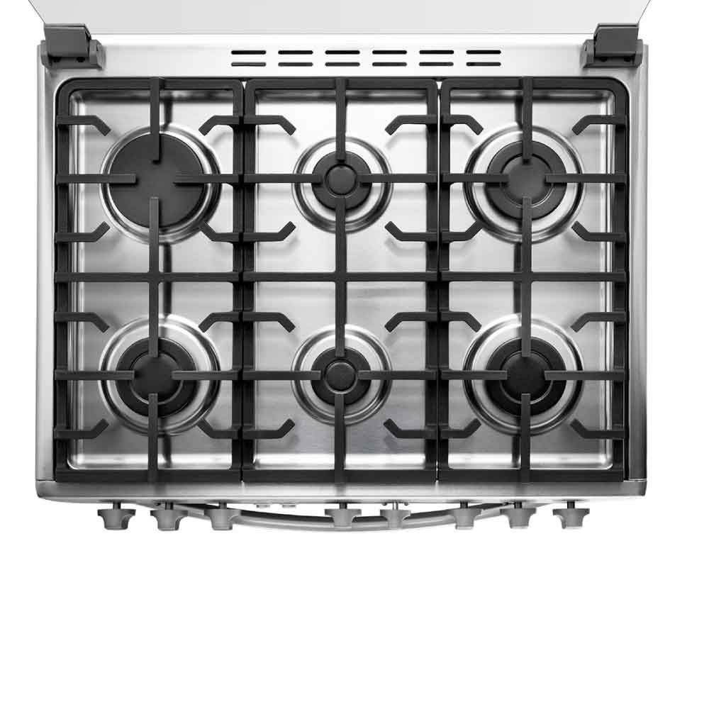 Cocina a Gas Indurama Galicia Zfo | 6 Hornillas | 30" Cocina a Gas Indurama Galicia Zfo | 6 Hornillas | 30"