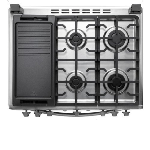 Cocina a Gas Indurama Parma Zfo| 6 Hornillas | 30" Quarzo modelo PARMA-ZFO cómpralo en Mi Bodega Ec
