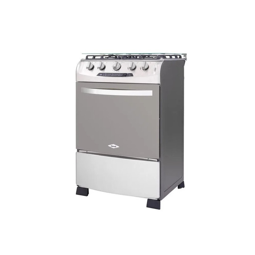 Cocina a Gas Haceb HA-OREGANO-60-VF-GP-INOX | 4 Hornillas | 24" Cocina a Gas Haceb HA-OREGANO-60-VF-GP-INOX | 4 Hornillas | 24" modelo HA-OREGANO-60-VF-GP-INOX cómpralo en Mi Bodega Ec