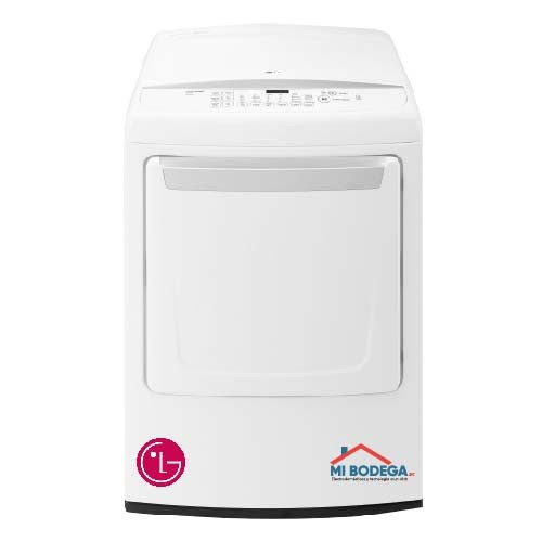 Secadora LG, 21KG, Eléctrica, Carga Frontal, Blanca modelo DLE1501W cómpralo en Mi Bodega Ec
