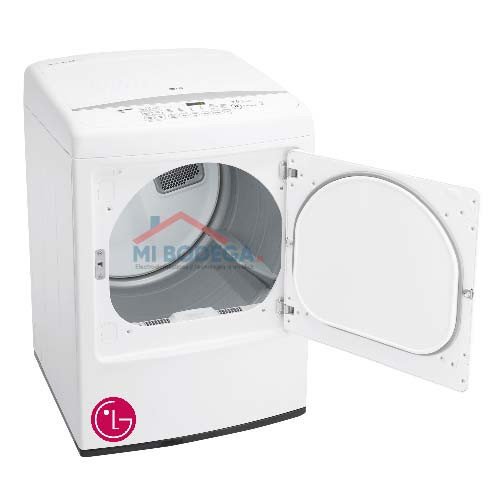 Secadora LG, 21KG, Eléctrica, Carga Frontal, Blanca modelo DLE1501W cómpralo en Mi Bodega Ec