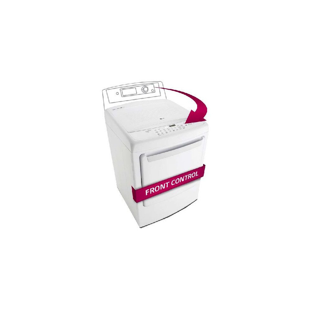 Secadora LG, 21KG, Eléctrica, Carga Frontal, Blanca modelo DLE1501W cómpralo en Mi Bodega Ec