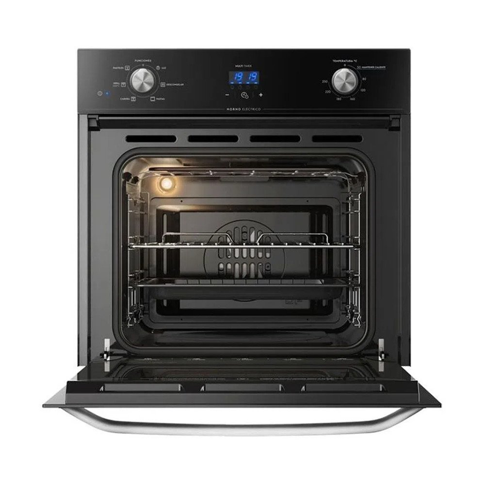 ELECTROLUX | HORNO 60L | EMPOTRABLE ELECTRICO  220V NEGRO | TIMER DIGITAL