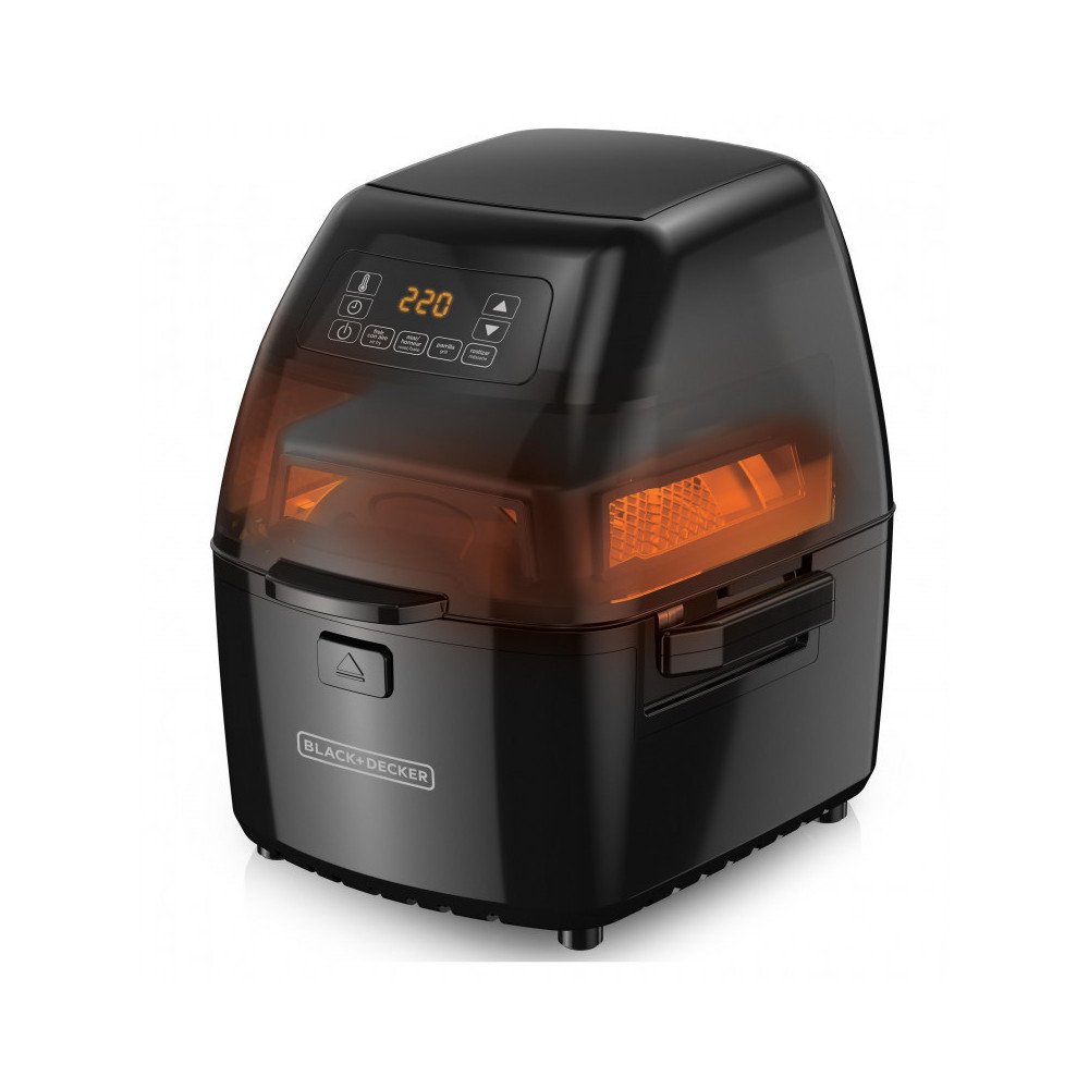 BLACK & DECKER | FREIDORA DE AIRE 5L 1230W modelo HFD2000B cómpralo en Mi Bodega Ec