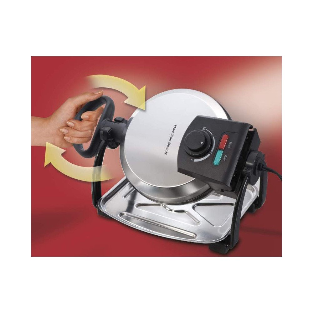 HAMILTON BEACH | WAFLERA 4 PANES BELGA modelo 26010R cómpralo en Mi Bodega Ec