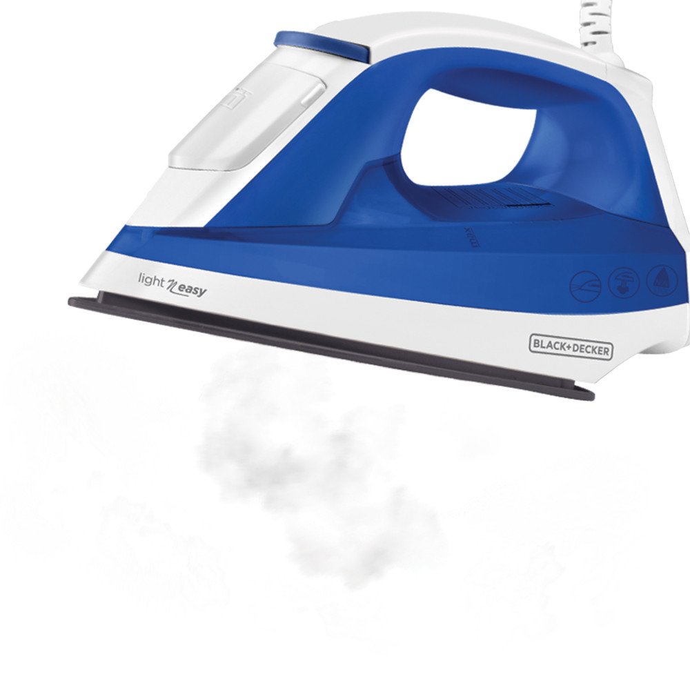 BLACK & DECKER | PLANCHA DE ROPA A VAPOR 1200W
