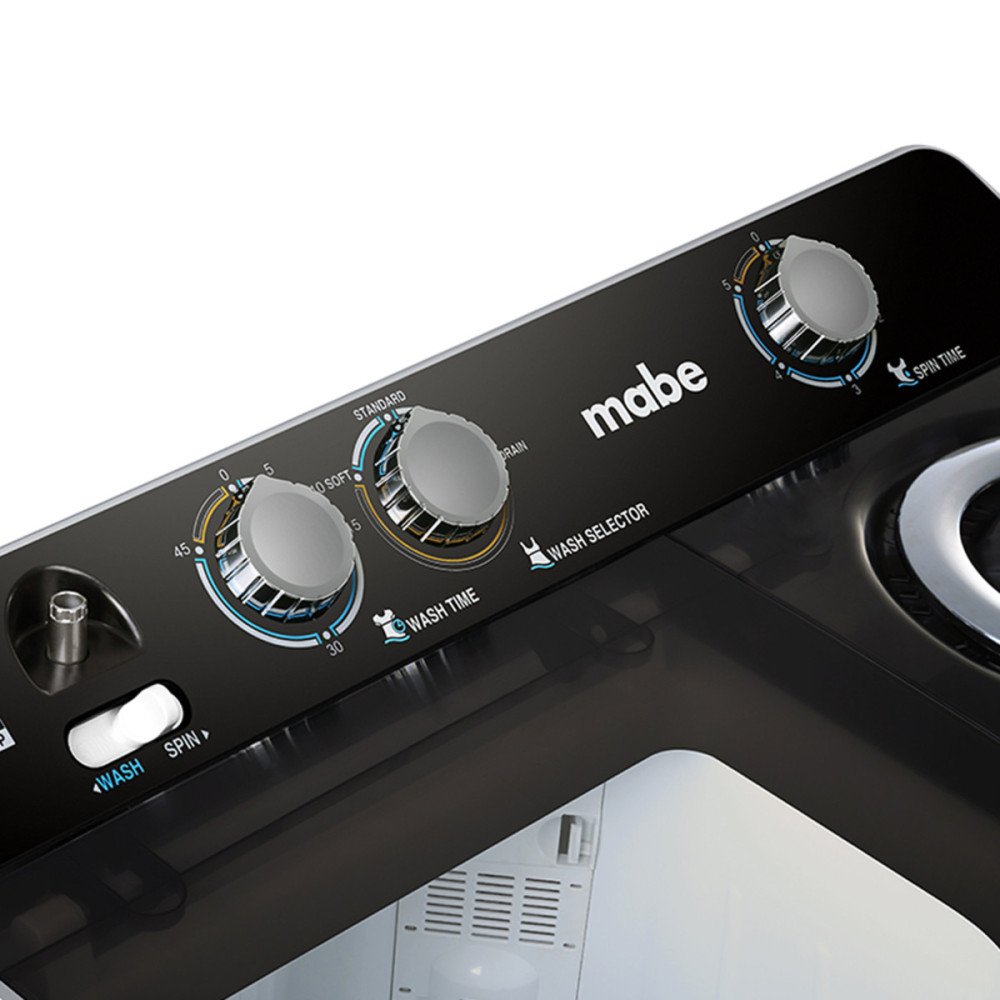 Lavadora Semiautomática Mabe LMDE7023PBAB0 | 7 Kg Doble Pozo