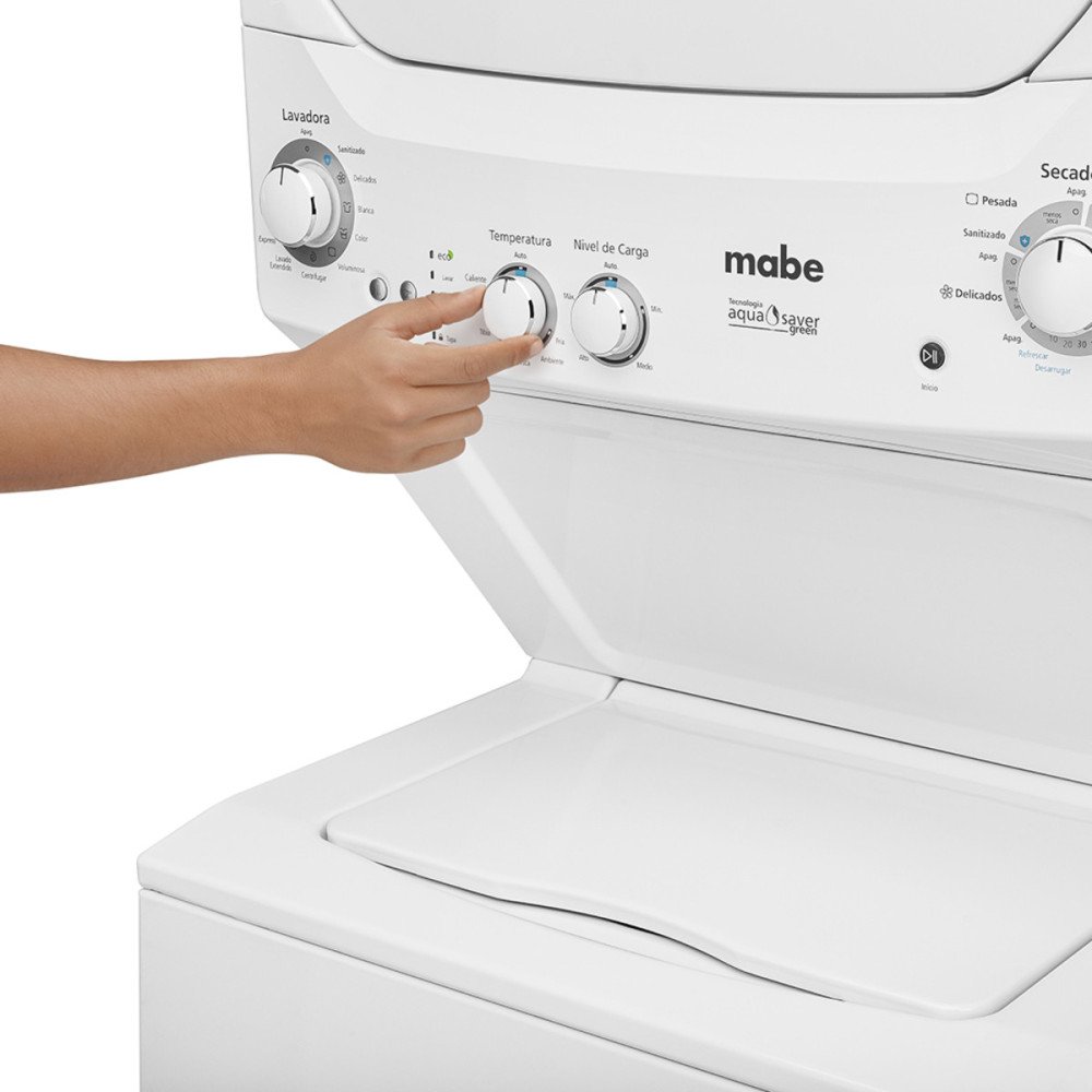 MABE | TORRE DE LAVADO A GAS 20 KG | BLANCO modelo MCL2040PSBB0 cómpralo en Mi Bodega Ec