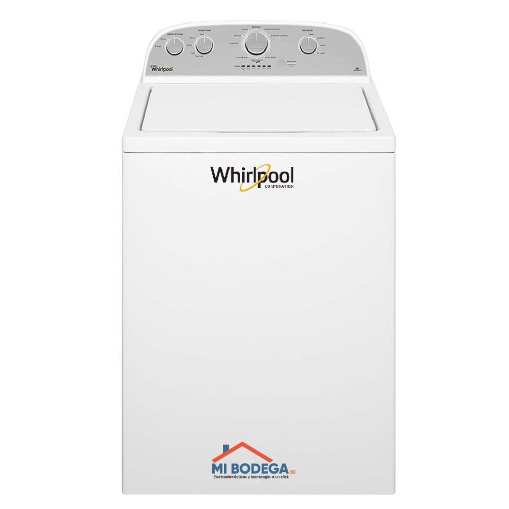 Lavadora Whirpool 7MWTW1950EW | 19 Kg | Carga Superior Blanca modelo 7MWTW1950EW cómpralo en Mi Bodega Ec