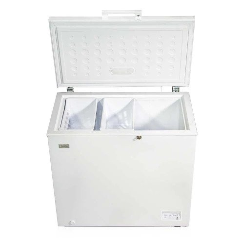 OSTER | CONGELADOR 316L TAPA CIEGA | 2 CANASTAS modelo OS-CF11002WE cómpralo en Mi Bodega Ec