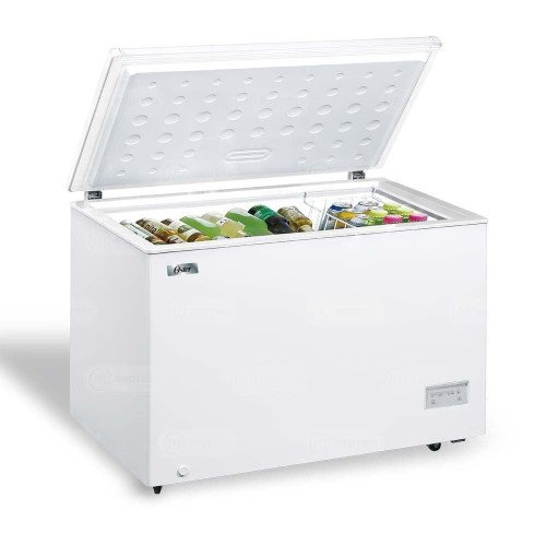 OSTER | CONGELADOR 316L TAPA CIEGA | 2 CANASTAS modelo OS-CF11002WE cómpralo en Mi Bodega Ec