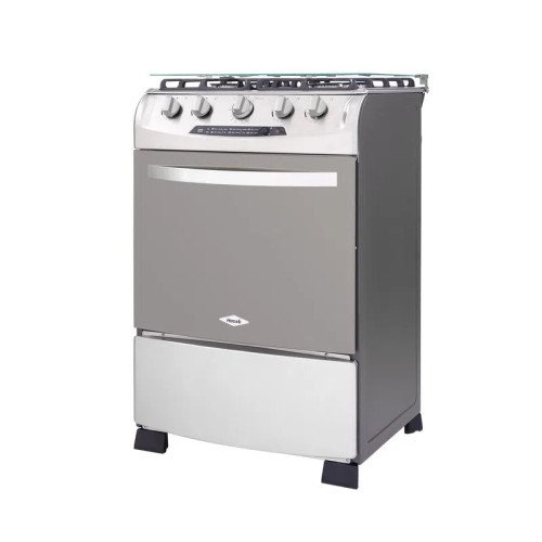 Cocina a Gas Haceb HA-OREGANO-76-ULTRA-INOX | 6 Hornillas | 30" Inoxidable | Panel Digital modelo HA-OREGANO-76-ULTRA-INOX cómpralo en Mi Bodega Ec
