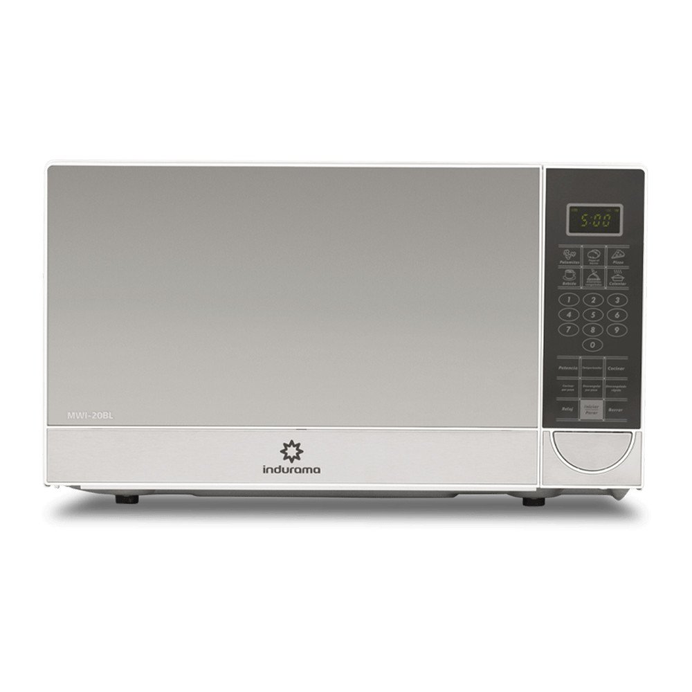 INDURAMA | MICROONDAS 20 LITROS | PANEL DIGITAL 700W | BLANCO modelo MWI-20BL cómpralo en Mi Bodega Ec