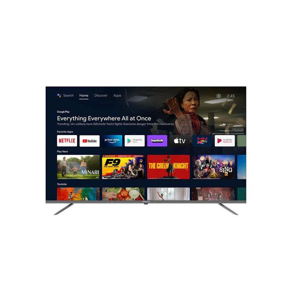 Televisor 65" Indurama 65TIKGF2UHD | Led Android modelo 65TIKGF2UHD cómpralo en Mi Bodega Ec