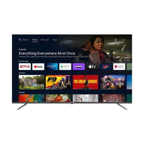 Televisor 65" Indurama 65TIKGFQLED | Qled 4K Android modelo 65TIKGFQLED cómpralo en Mi Bodega Ec