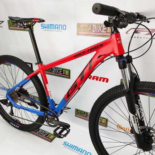 Gti Bicicleta Aro 29 Race Track Gris/Naranja