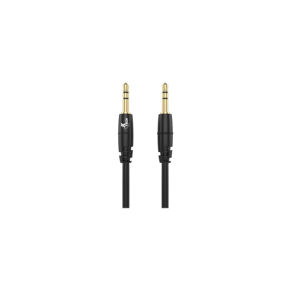 Xtech Audio Cable Mini Jack Male To Mini Jack Male M Black En Oferta C Mpralo Solo En Mi Bodega