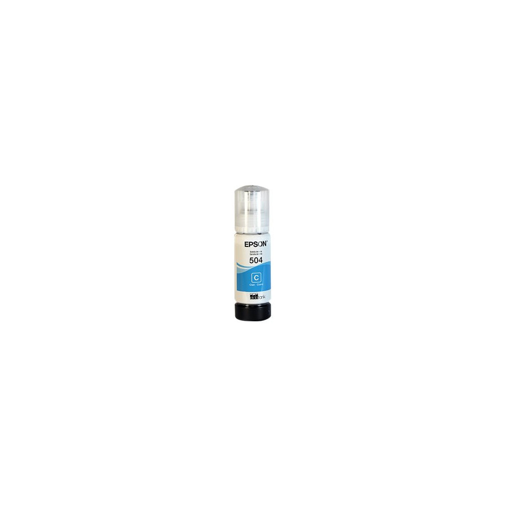 Epson 504 70 Ml Cyan Original Ink Refill For Ecotank L4150 Epson 504 70 Ml Cyan Original Ink Refill For Ecotank L4150 modelo AS207EPS96 cómpralo en Mi Bodega Ec