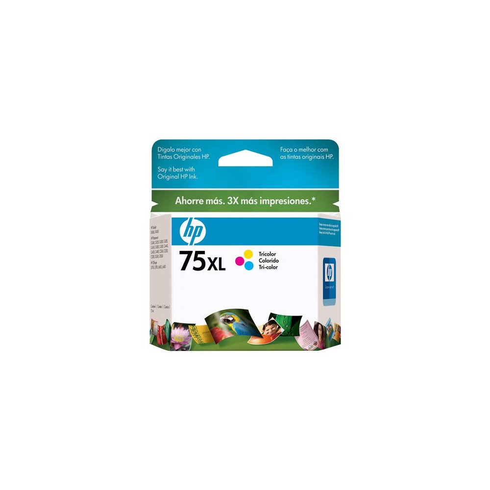 Hp 75Xl  12 Ml  High Yield  Color Cyan Magenta Yellow  Origina modelo AS217HEW16 cómpralo en Mi Bodega Ec