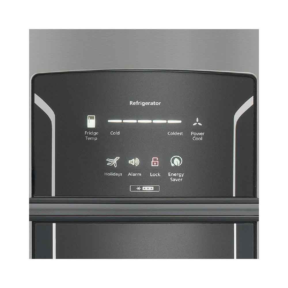 Refrigeradora Mabe Top Mount RMP840FZEU1 | 400 Lt. | No frost, Digital, Dispensador, Inoxidable modelo RMP840FZEU1 cómpralo en Mi Bodega Ec